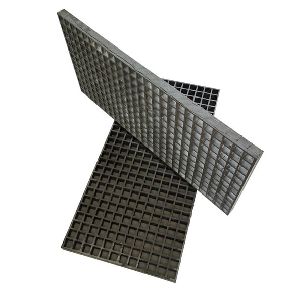 3.3FT*1.6FT Fiberglass Grille FRP Grating Rectangular Gray