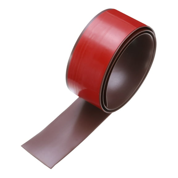 3.3Ft Floor Transition Strip Self Adhesive, 2" Flooring Transition Strips Tile Floor Divider Strip, Coffee