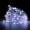 thumbnail image 1 of 3.3ft 10 LED Copper Wire Fairy String Lights Battery Operated for Indoor Home Bedroom Wedding DIY Party Christmas Festival Decorations (Cool White), 1 of 16