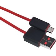 3.3ft Replacement Micro USB Charging Cable Charger Cord Compatible with by Dr Dre Studio 2.0, Solo Wireless, Pill Mini Wireless Headphones Red