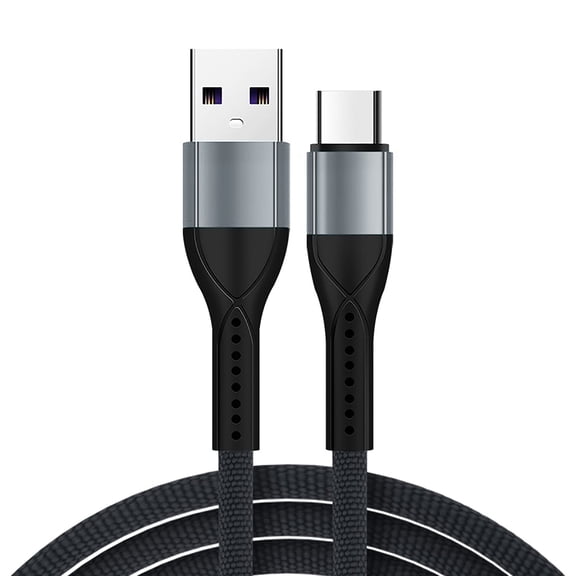 3.3ft USB-C Cable, USB A to USB-C 2.1A Fast Charger Nylon Braided Cord Compatible with with 16 15 Pro Max Sam Sung Galaxy S24 S23 S22 Note S21 S20 Plus LG Moto Blue