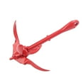 3.3lbs Foldable Grapnel Anchor Stainless Steel Hardware for Boat Yacht