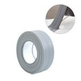 thumbnail image 1 of 3\.3m Bathroom Strip Tub Kitchen Shower Mould proof Tape Sink Bath Sealing Strip Tape Self Waterproof Plaster Grey S, 1 of 9