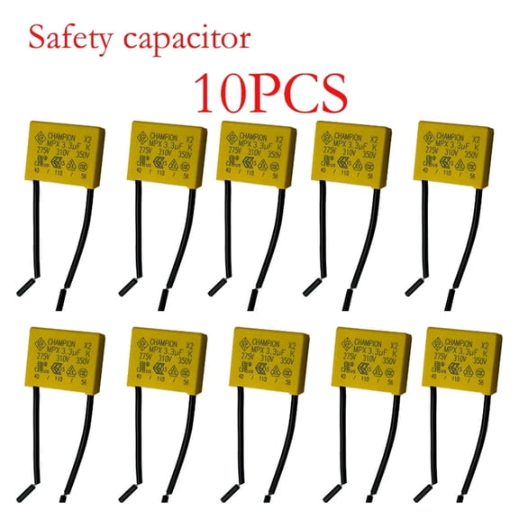 3.3uF 275V Capacitor For Electromagnetic Interference Suppression Of Power Supply, High Voltage Capacitor Suitable For Intellige