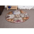 thumbnail image 1 of 3.3x3.3 ft Small Rugs, Vintage Rugs, Car Mat Rug, Moroccan Rugs, Home Decor Rug, 1 of 9