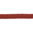 thumbnail image 1 of 3/4" (1.5cm) Basic Solid Collection Scroll Gimp Braid Trim # 0075SGC, Dark Rust Orange #K35 (Deep Coral) Sold By The Yard (36"/3 ft/0.9m), 1 of 1