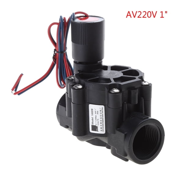 3/4" 1" Normally Closed Solenoid for Valve 220V/24V Nylon Water for Valve for Ga