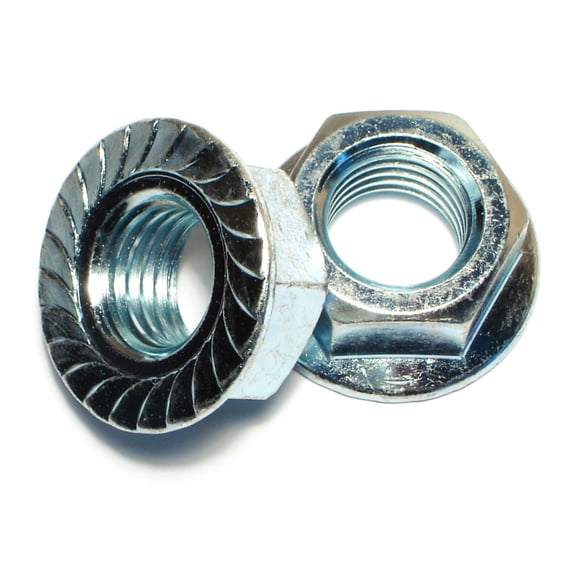 3/4"-10 Zinc Grade 2 Hex Flange Nuts FNSC-052 (20 pcs.)