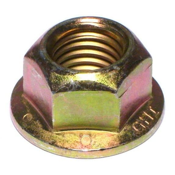 3/4"-10 Zinc Grade 8 Flange Nuts Bolts FGLN-114 (10 pcs.)