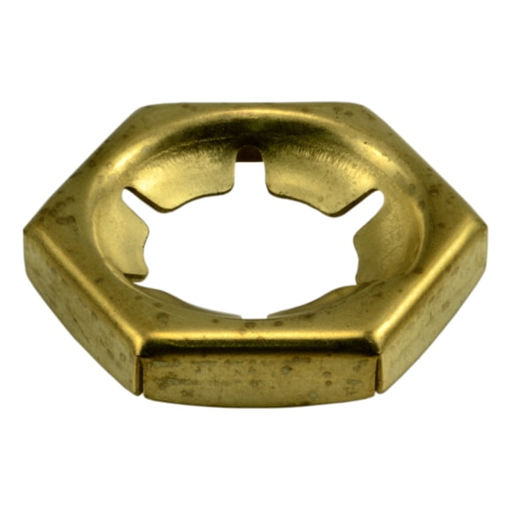 3/4"-10 Zinc Plated Steel Coarse Thread Hex Speed Nuts (6 pcs.)