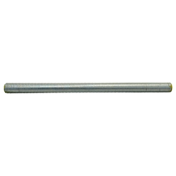 3/4"-10 x 12" Zinc Plated Grade 2 Steel Coarse Thread Threaded Rods (1 pcs.)