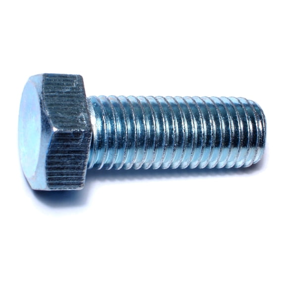 3/4"-10 x 2" Zinc Plated Grade 2 / A307 Steel Coarse Thread Hex Bolts HBHS-533
