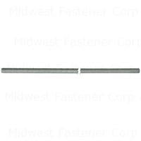 3/4"-10 x 24" Galvanized Grade 2 Steel Coarse Thread Threaded Rod