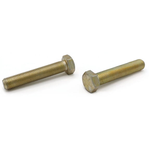 3/4-10 x 4" Hex Tap Bolts / Grade 8 / Zinc Yellow - 60 Piece Carton