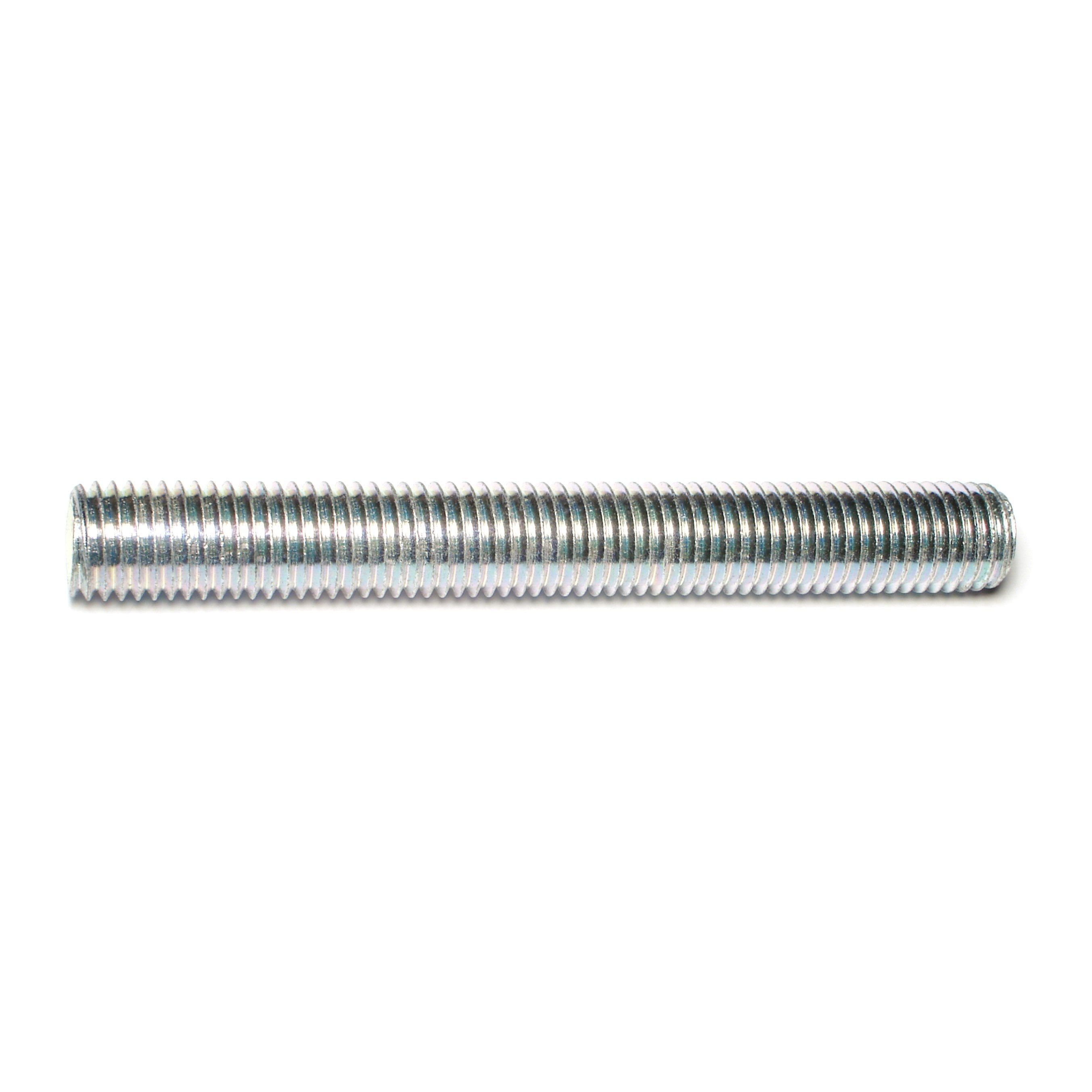 3/4"-10 x 6" Zinc Grade 2 Threaded Rods TRS-210 (2 pcs.)