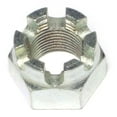 thumbnail image 1 of 3/4"-16 Zinc Plated Steel Fine Thread Castle Hex Nuts (3 pcs.), 1 of 1