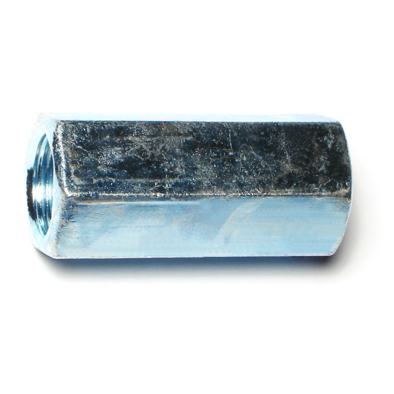 3/4"-16 x 2-1/4" Zinc Plated Steel Fine Thread Rod Coupling Nuts (5 pcs.)