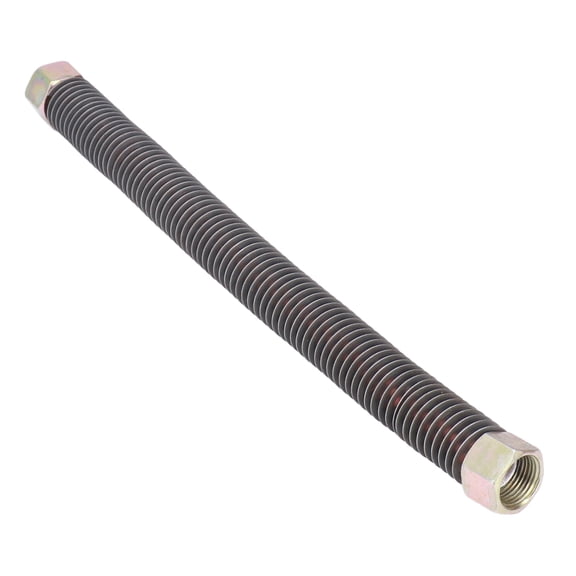 3/4,16UNF Air Compressor Exhaust Pipe, Copper Coated, Durable Connection for Gas Discharge