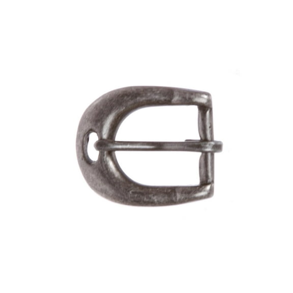 3/4" (19 mm) Single Prong Solid Brass Horseshoe Belt Buckle