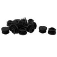 thumbnail image 1 of 3/4" 20mm OD Plastic Round Tube Inserts Protector 18pcs, 0.67"-0.75" Inner Dia, 1 of 7