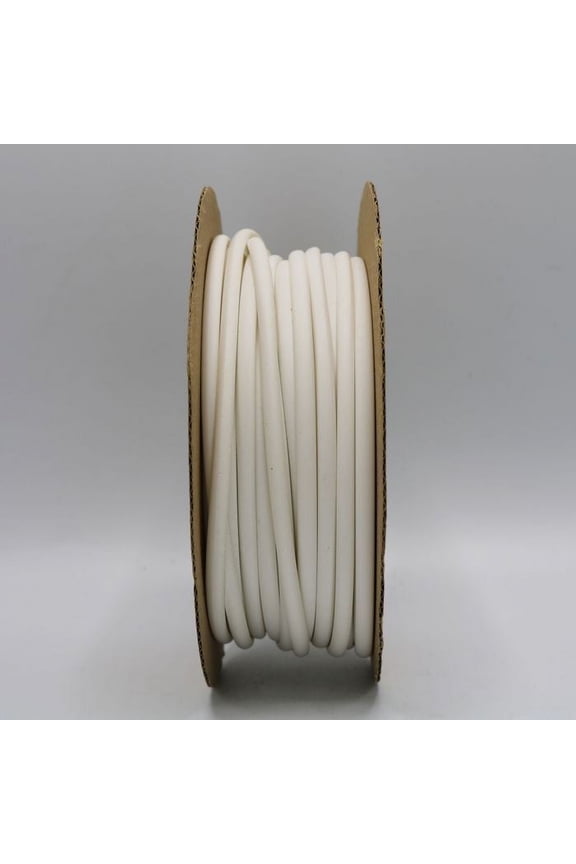 3/4" 3:1 Polyolefin Heat shrink Tubing - (50 feet/spool) - White