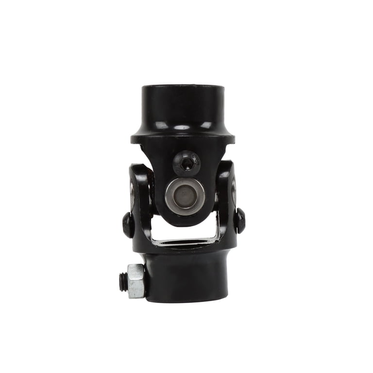 3/4-36 Spline X 3/4 Round Steering Shaft U-Joint – Black Powder Coated