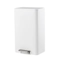 thumbnail image 1 of 3.4/4/4.8 Gallon Trash Can,Rectangular Stainless Steel Waste Bin with Quiet Foot Pedal, Soft-Close Lid & Removable Bucket, Trash Bin Garbage Can for Office, Small Kitchen, Home, 1 of 8