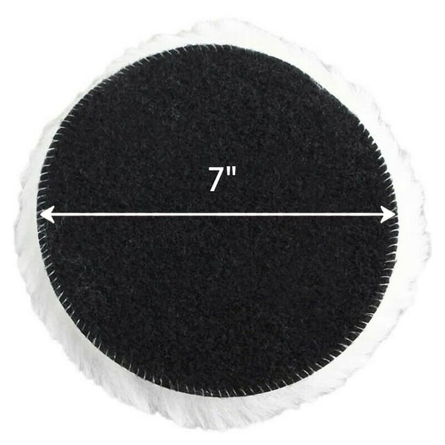 3" 4" 5" 6" 7" Lambs Wool Buffing Polishing Pads Sanding Car