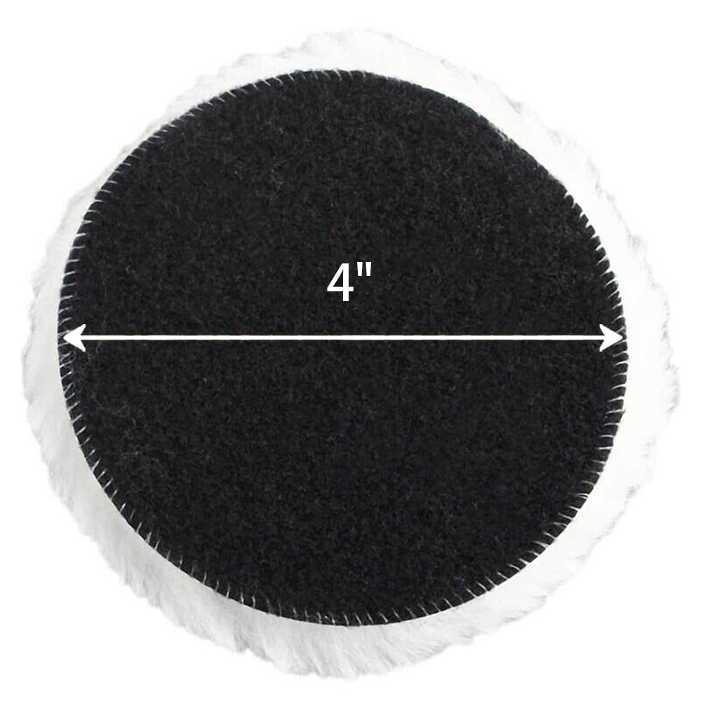 3" 4" 5" 6" 7" Lambs Wool Buffing Polishing Pads Sanding Car