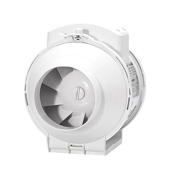 3''4''5''6''Silent Duct Fan Air Extractor Exhaust Ventilation Bathroom Kitchen Ventilator Wall Blower Industrial Fan - Quiet Ventilation