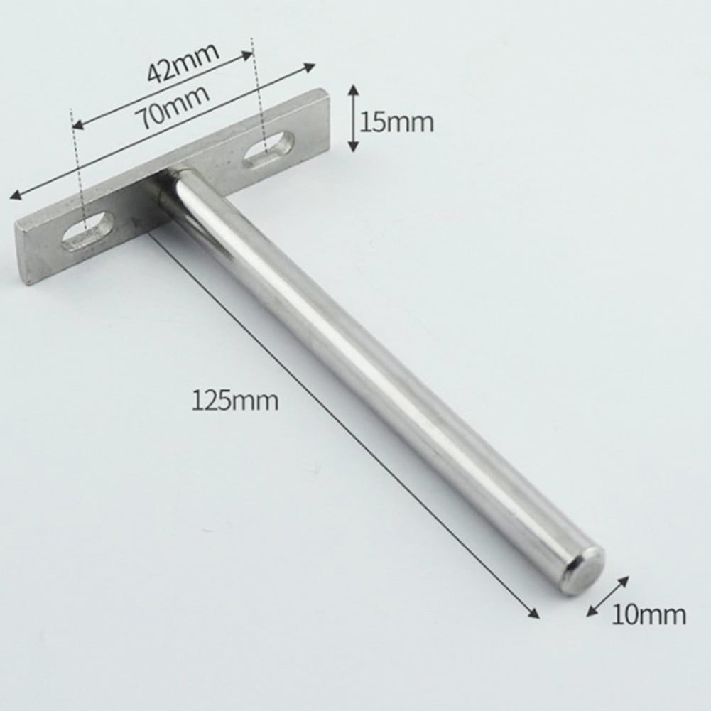 3/4/5/6inch Folding Shelf Support Bracket Floating Wall Shelf Support