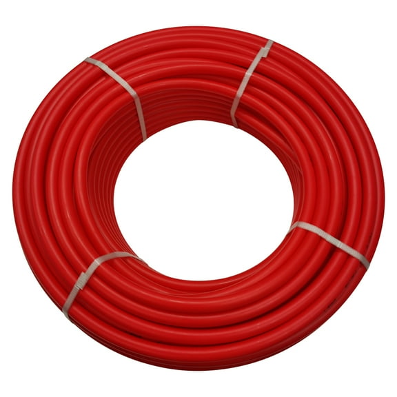 3/4" 500ft PEX Pipe Tube Floor Heating Tube Red PEX Tubing Oxygen Barrier for in Floor Heat