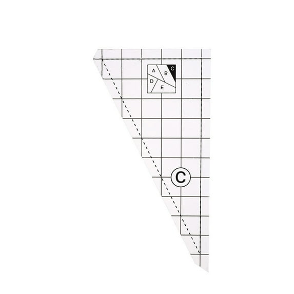 3/4/5Pcs Acrylics Quilting Rulers for Accurate Measurements Clear Quilting Patchwork Ruler for Fabric Cutting Measuring