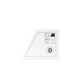 thumbnail image 1 of 3/4/5Pcs Quilting Ruler Sewing Ruler Templates for Patchwork Embroidery Craft, 1 of 20