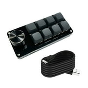 3/4/6/8Key Macro Keyboard with Personalizes Setting for Gaming and Editing