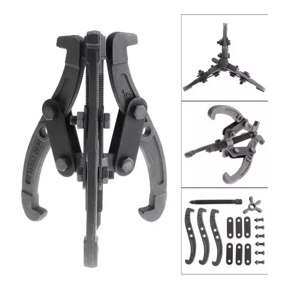 3/4/6inch Gear Puller, 2 Jaw / 3 Jaw Puller with Reversible Jaws ...