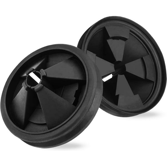 3.4" 87MM Garbage Disposal Splash Guard, Garbage Disposal Stopper Sink Baffle with Stopper for Kitchen Drain Protection 2-Pack