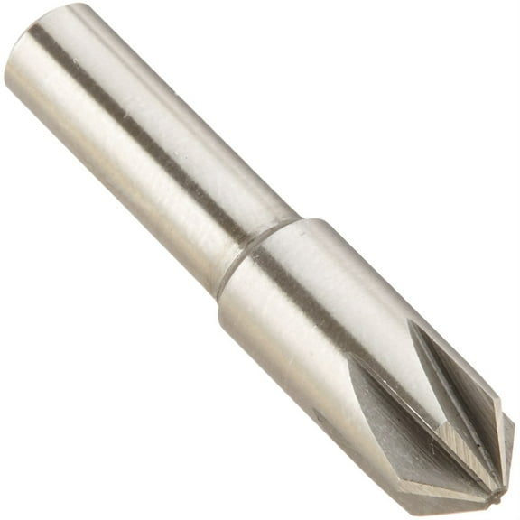 3/4"-90 HSS 6 Flute Chatterless Countersink, DEWCHAT3/4-90