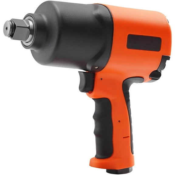 3/4" Air Impact Wrench 1870 ft-lbs - Heavy Duty, Professional Grade, Auto Repair Tool - 90-120 PSI, Twin Hammer, Lightweight & Durable