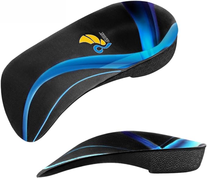 3/4 Arch Support Insoles for Women/Men, QBK Orthotics Shoe Insoles High