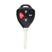 3/4 BTNS Remote Car Key Shell FOB for Toyota Yaris Prado Tarago Camry Corolla RAV4 REIZ Crown Avalon Venza 2007-2012
