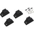 thumbnail image 1 of 3/4" Black Drawer Slide Spacers Set of 4 with Screws, 1 of 1