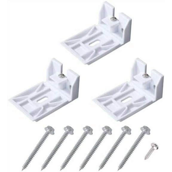 3/4" Blinds Shade Bracket for Hunter Douglas Duette Bracketm,Blind Mounting Bracket for Honeycomb, Cellular, Duette, Applause Shades-3pack