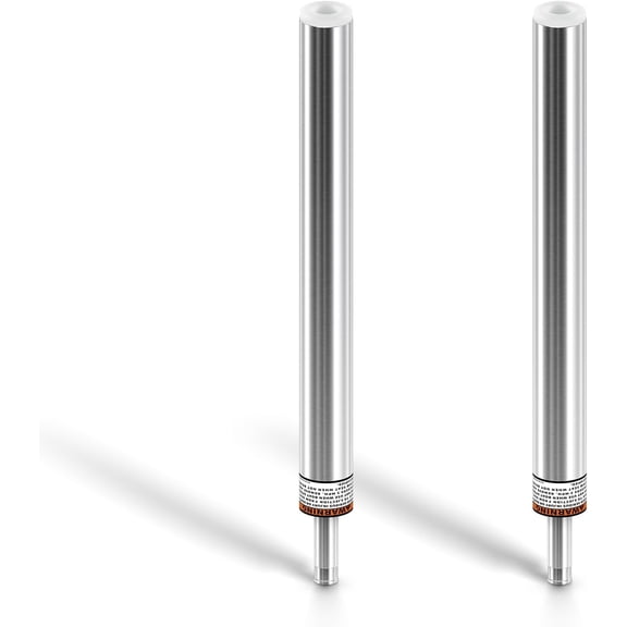 3/4" Boat Seat Pin Post (2-Pack, 16"), Lock-in Style Non-Threaded Pedestal Post for Marine Boat Seat Mounting, Aluminum Extension Pole for Pontoon, Fishing Boat, Bass Boat, and More