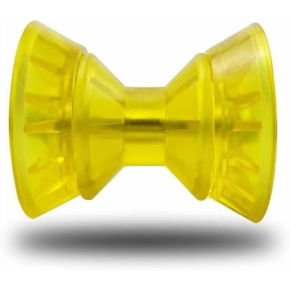 3" 4" Boat Trailer Roller Assembly with Spoke fits 1/2" Shaft, Bow Roller fits 3 inch 4Inch Wide Bracket