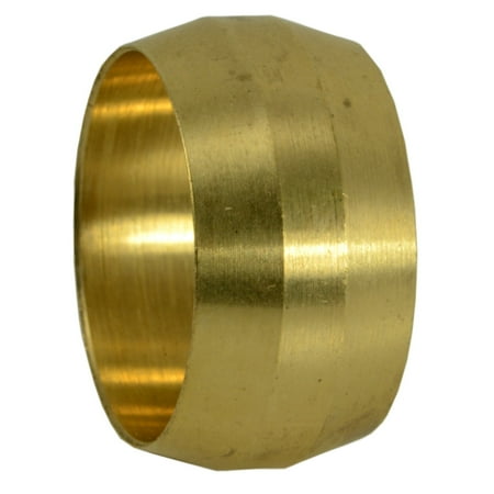 3/4" Brass Compression Sleeves (6 pcs.)