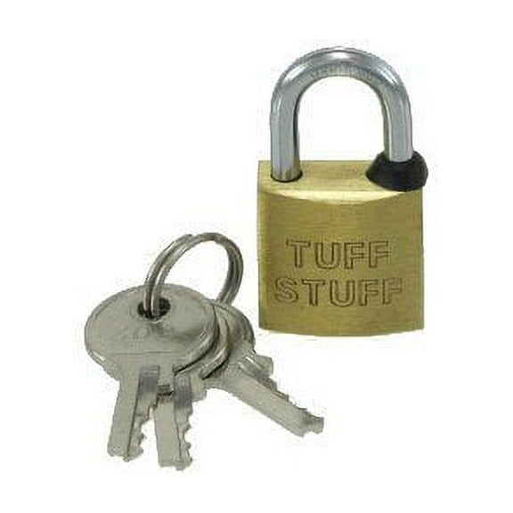 3/4" Brass Padlock Keyed Alike