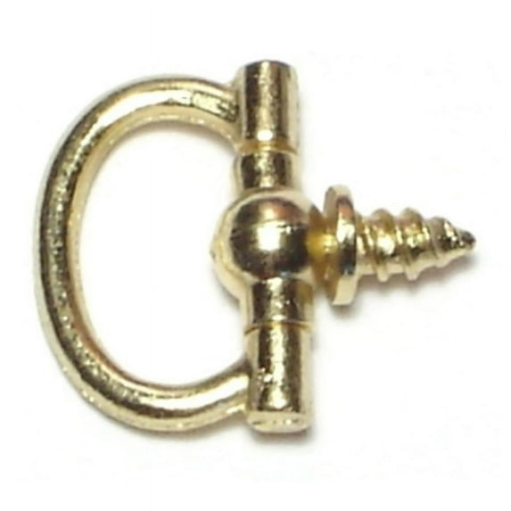 3/4" Brass Plated Steel Oval Decorative Rings SHB-109