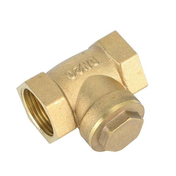 3/4" Brass Swing Check Valve NPT Threaded Plumbing Fitting