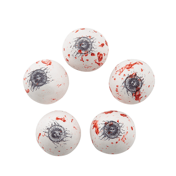3/4 Bubble Gum-Flavored Gumball Candy Eyes - 77 Pc.